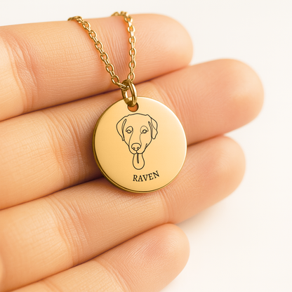 Personalized Dog Necklace for Mom