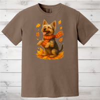 Load image into Gallery viewer, Yorkshire Terrier Fall Sweatshirt, Dog Lover Autumn Shirt, Cute Pet Apparel, Cozy Fall Dog Fashion, Gifts for Dog Owners
