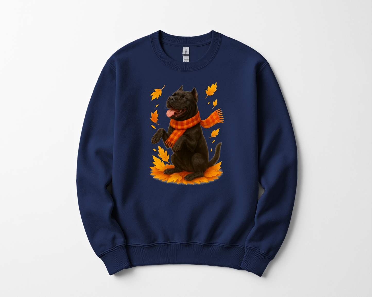Cane Corso Autumn Sweatshirt, Fall Dog Lover Apparel, Cozy Dog Sweater, Cute Cane Corso Shirt, Gift for Pet Enthusiasts