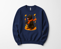 Load image into Gallery viewer, Cane Corso Autumn Sweatshirt, Fall Dog Lover Apparel, Cozy Dog Sweater, Cute Cane Corso Shirt, Gift for Pet Enthusiasts
