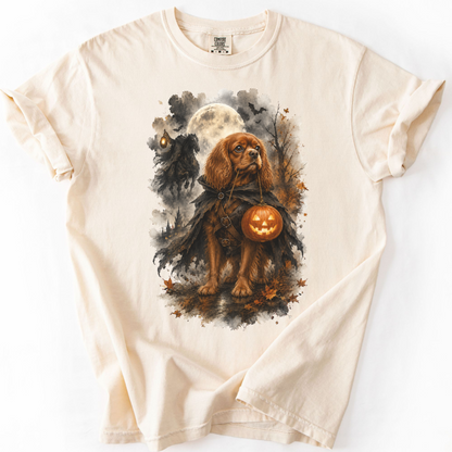 Ruby Cavalier Headless Horseman Inspired Halloween Comfort Colors Shirt