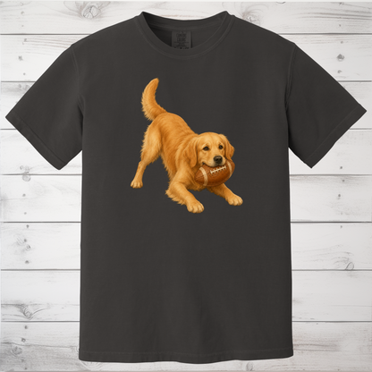 Golden Retriever Football Shirt
