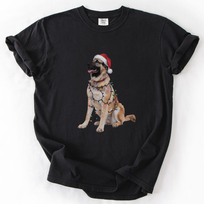 Anatolian Shepherd Christmas Lights Dog Shirt