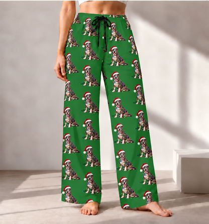 Pitbull Christmas Pajama Pants