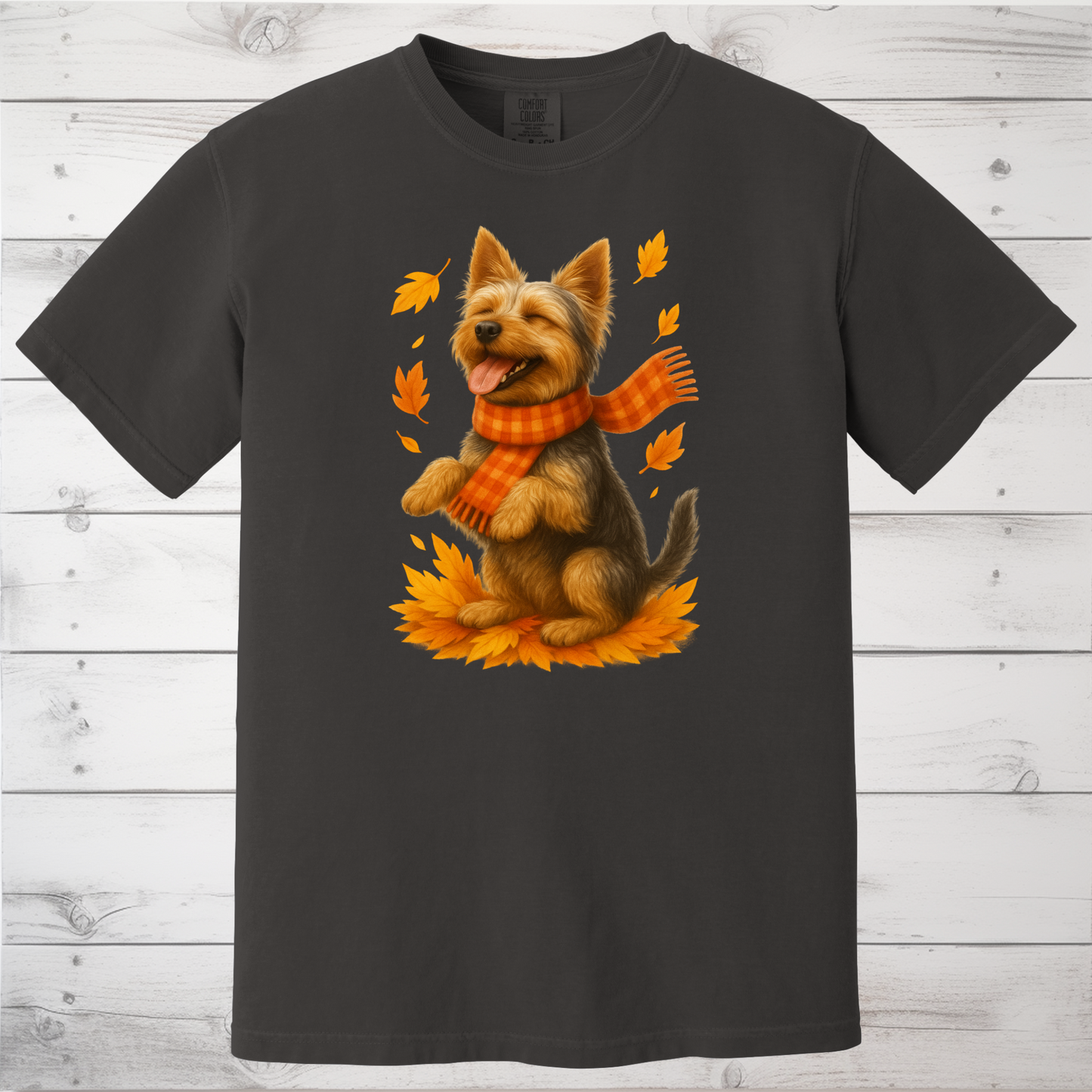 Yorkshire Terrier Fall Sweatshirt, Dog Lover Autumn Shirt, Cute Pet Apparel, Cozy Fall Dog Fashion, Gifts for Dog Owners