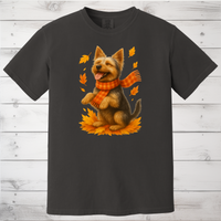 Load image into Gallery viewer, Yorkshire Terrier Fall Sweatshirt, Dog Lover Autumn Shirt, Cute Pet Apparel, Cozy Fall Dog Fashion, Gifts for Dog Owners
