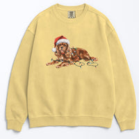 Load image into Gallery viewer, Ruby Cavalier Christmas Sweatshirt, Dog Lover Holiday Shirt
