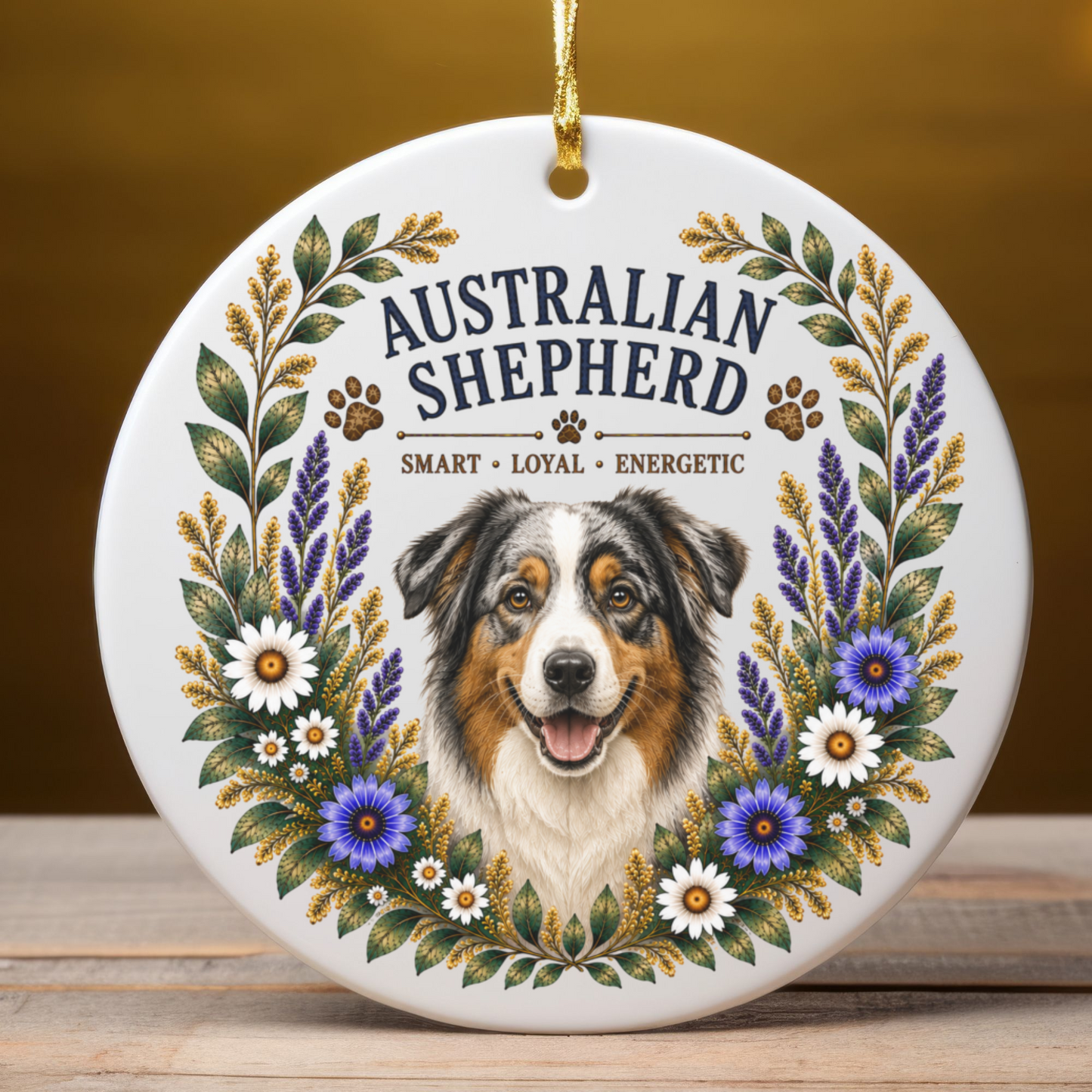 Australian Shepherd Ornament
