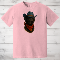 Load image into Gallery viewer, Customized Cowboy Pet Photo Portrait Shirt

