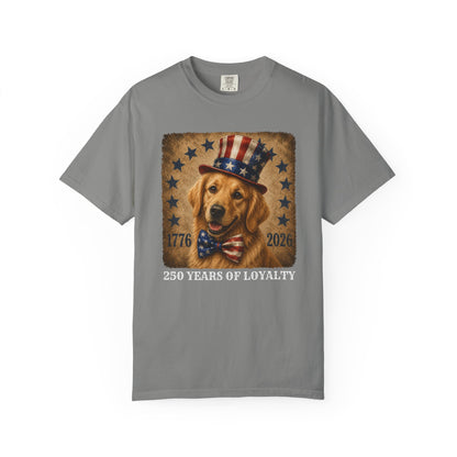 Golden Retriever 250 Years of Loyalty Shirt