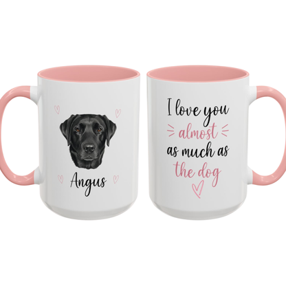 Personalized Sister's Day Photo Mug, Custom Dog Picture Gift, Funny Sister Mug
