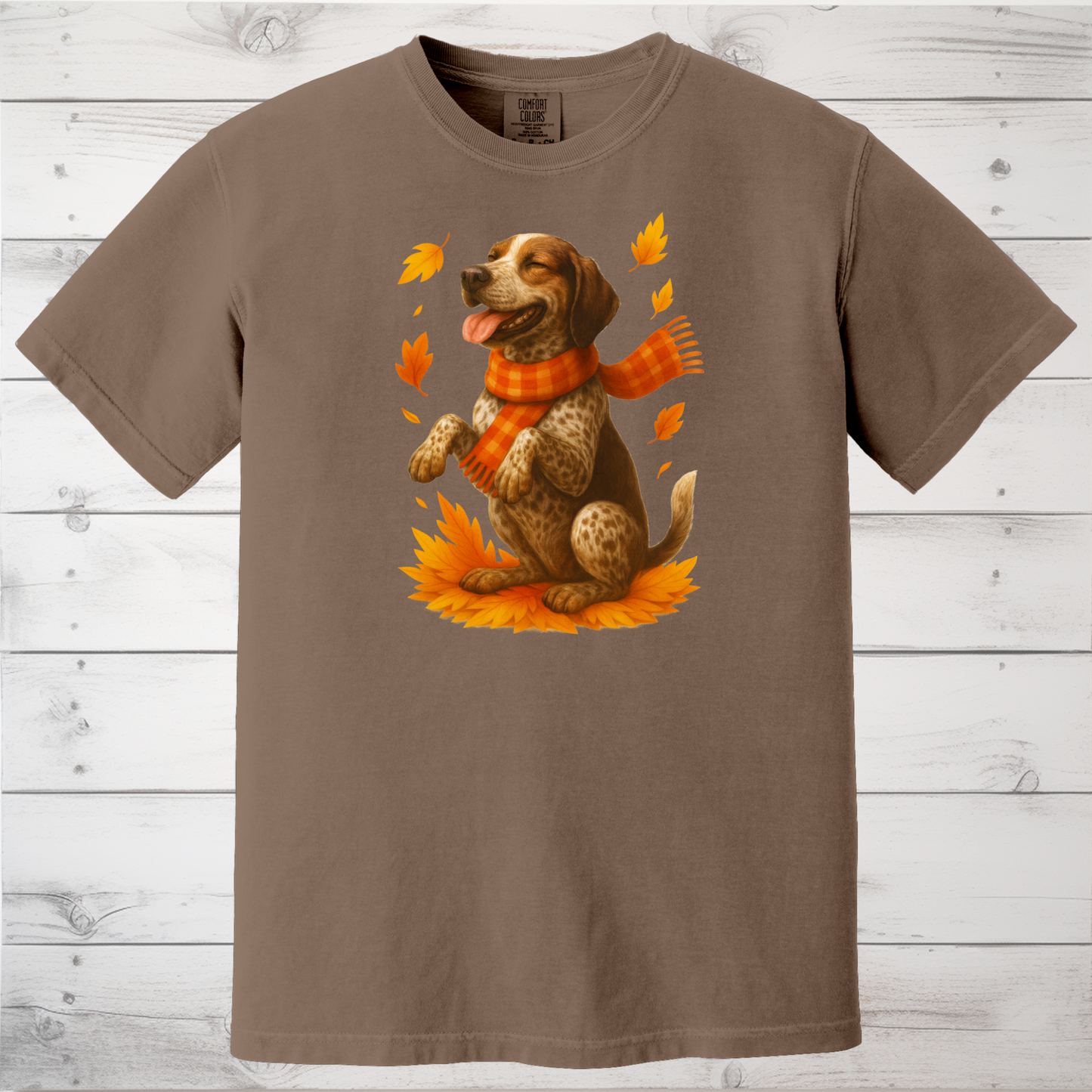 German Shorthaired Pointer Gift, Dog Lover Autumn Shirt, Cozy Fall Dog Sweatshirt, Cute Dog Apparel, Fall Dog Fashion Wear