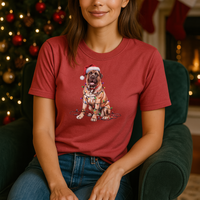 Load image into Gallery viewer, Christmas Mastiff Shirt, Christmas Lights Dog Shirt, Christmas Dog, Mastiff Mom Shirt, Gift for Dog Lover, Mastiff
