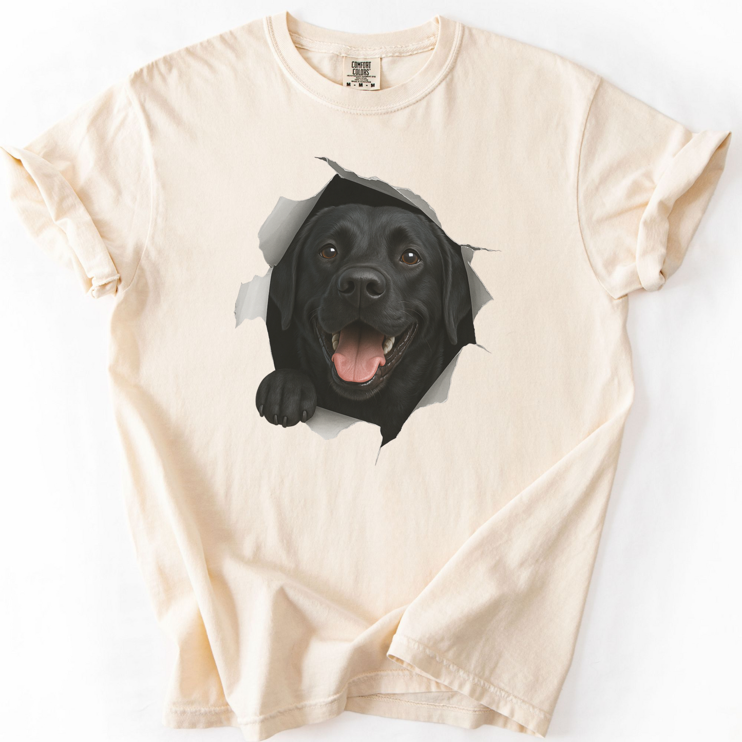 Peeking Labrador T-shirt