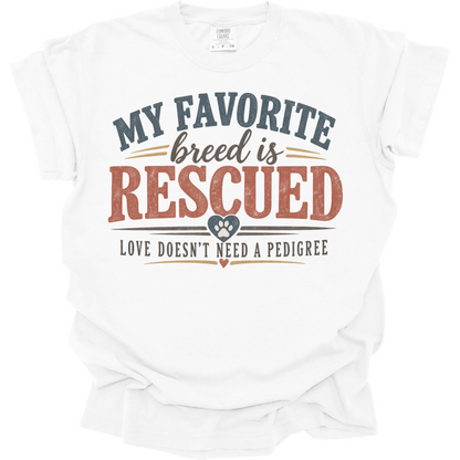 Rescue Dog Shirt, Adopted Dog Mom Tee, Rescue Pet Gift, Dog Adoption Shirt