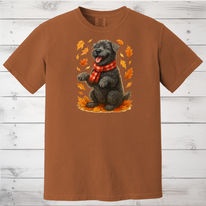 Kerry Blue Terrier Shirt, Autumn Dog Sweatshirt, Pet Lover Gift, Cozy Canine Apparel, Fall Clothing for Dog Moms