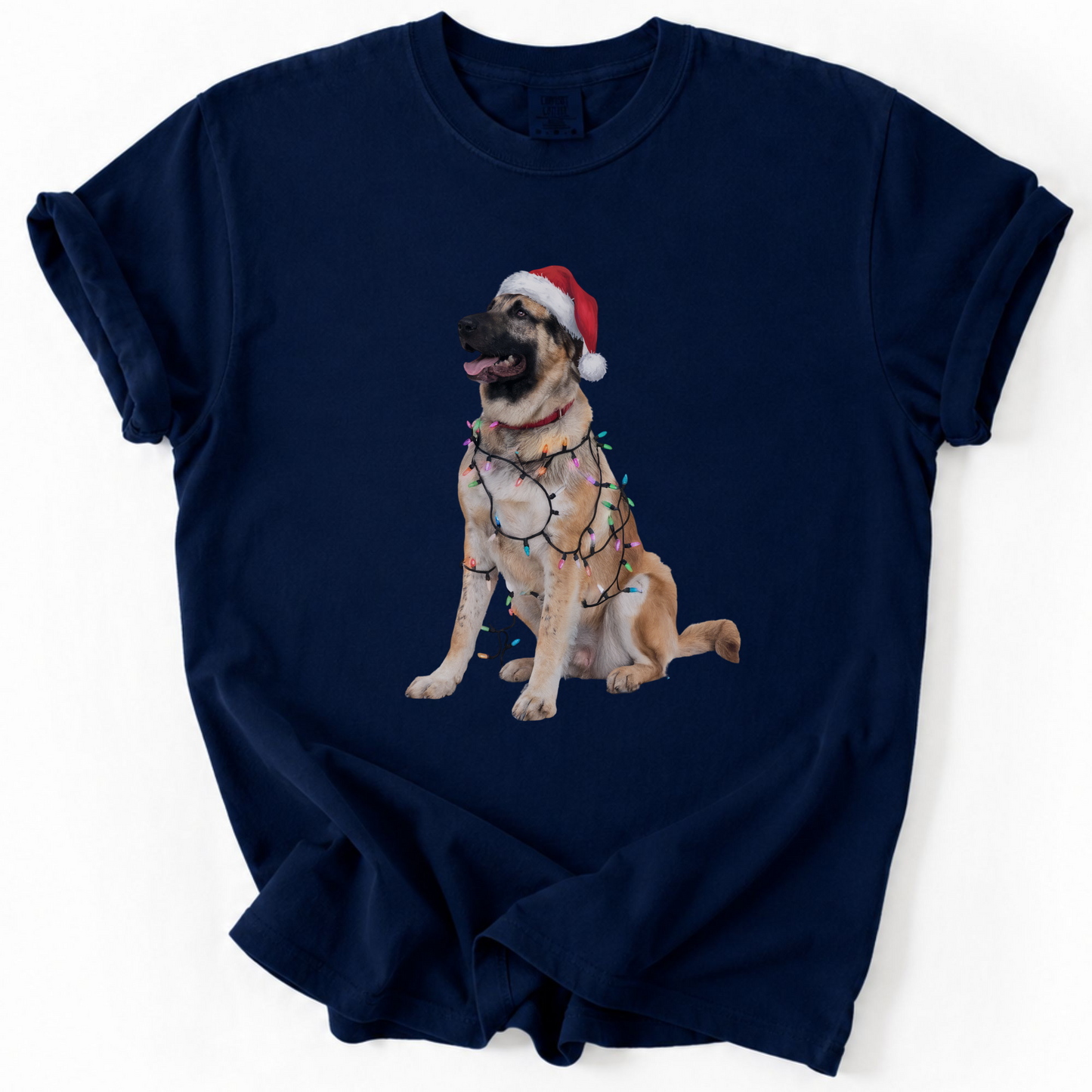 Anatolian Shepherd Christmas Lights Dog Shirt