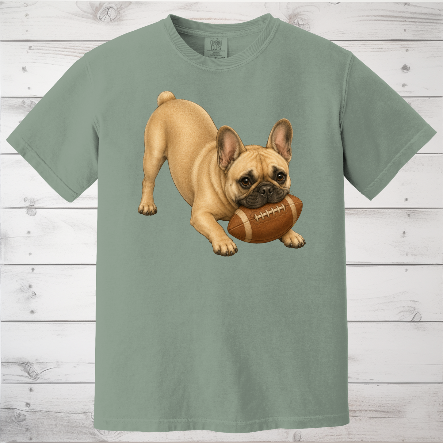 French Bulldog Football Shirt