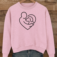 Load image into Gallery viewer, Hug Your Hound Day Sweatshirt or Hoodie, Dog Lover Gift for Pet Parents
