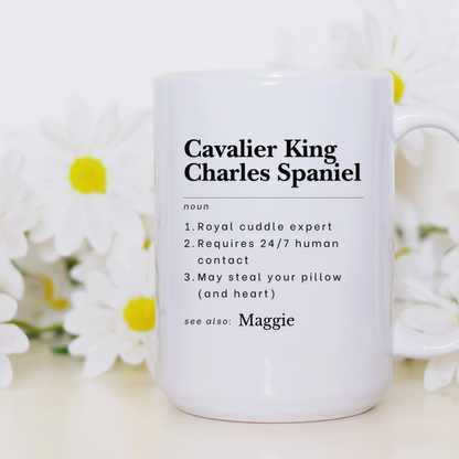 Personalized Cavalier King Charles Spaniel Mug