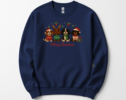 Merry Christmas Cavalier Hoodie, Sweatshirt or Tee