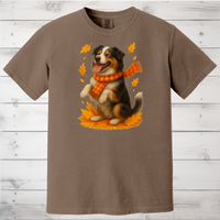 Load image into Gallery viewer, Australian Shepherd Autumn Sweatshirt, Cozy Fall Dog Sweater, Dog Lover Apparel, Cute Autumn Dog Tee, Gift for Dog Lovers
