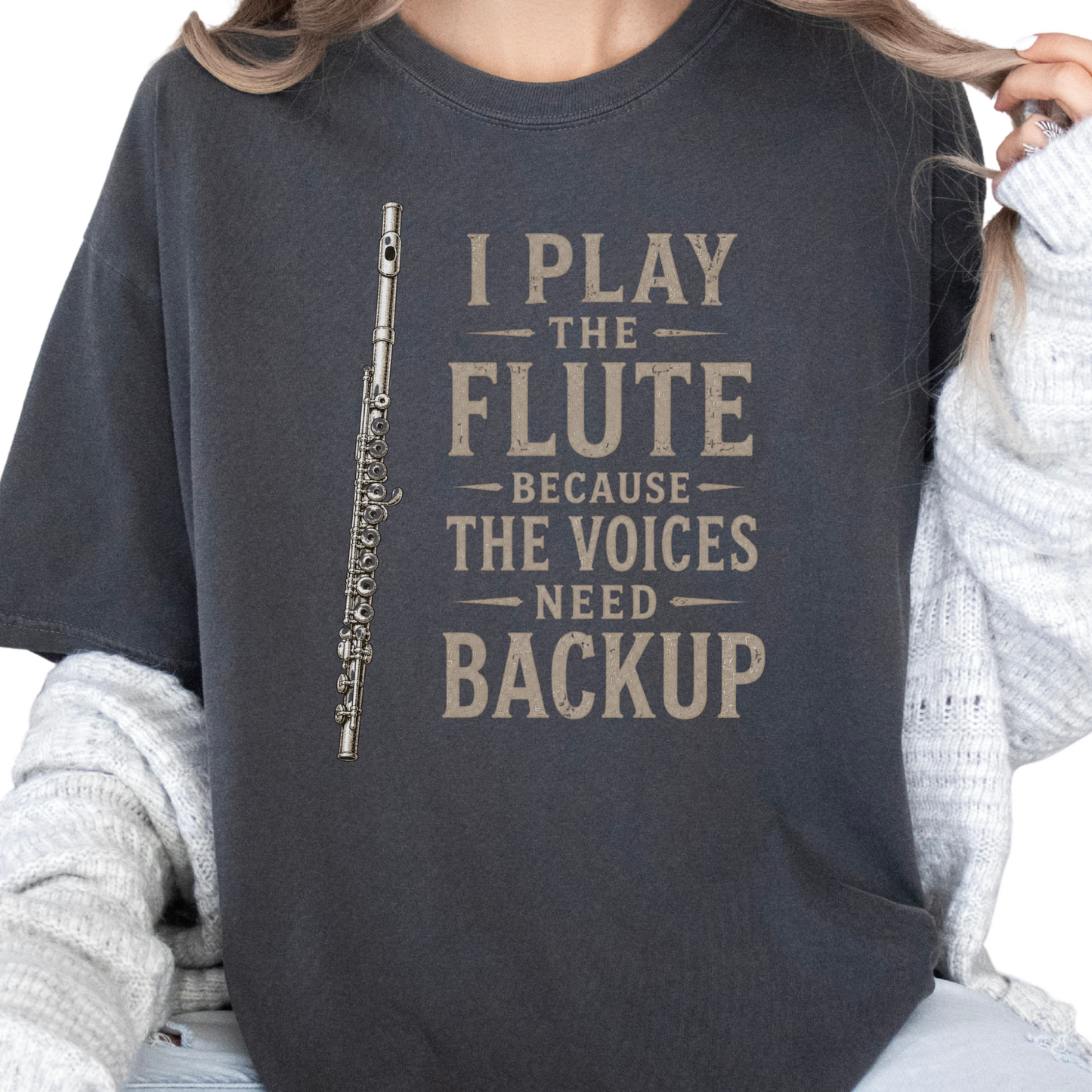 Funny Flute Shirt, Flutist Gift, Flute Player Musician Tee