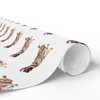 Load image into Gallery viewer, Anatolian Shepherd Christmas Lights Wrapping Paper
