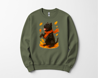 Load image into Gallery viewer, Cane Corso Autumn Sweatshirt, Fall Dog Lover Apparel, Cozy Dog Sweater, Cute Cane Corso Shirt, Gift for Pet Enthusiasts
