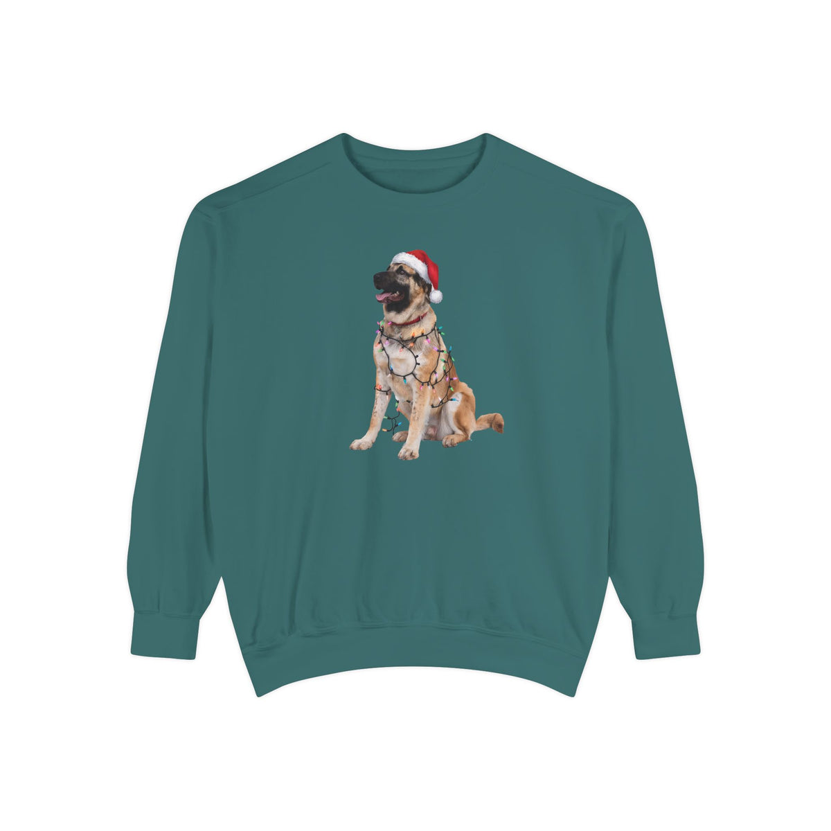 Christmas Anatolian Shepherd Sweatshirt, Christmas Lights Dog