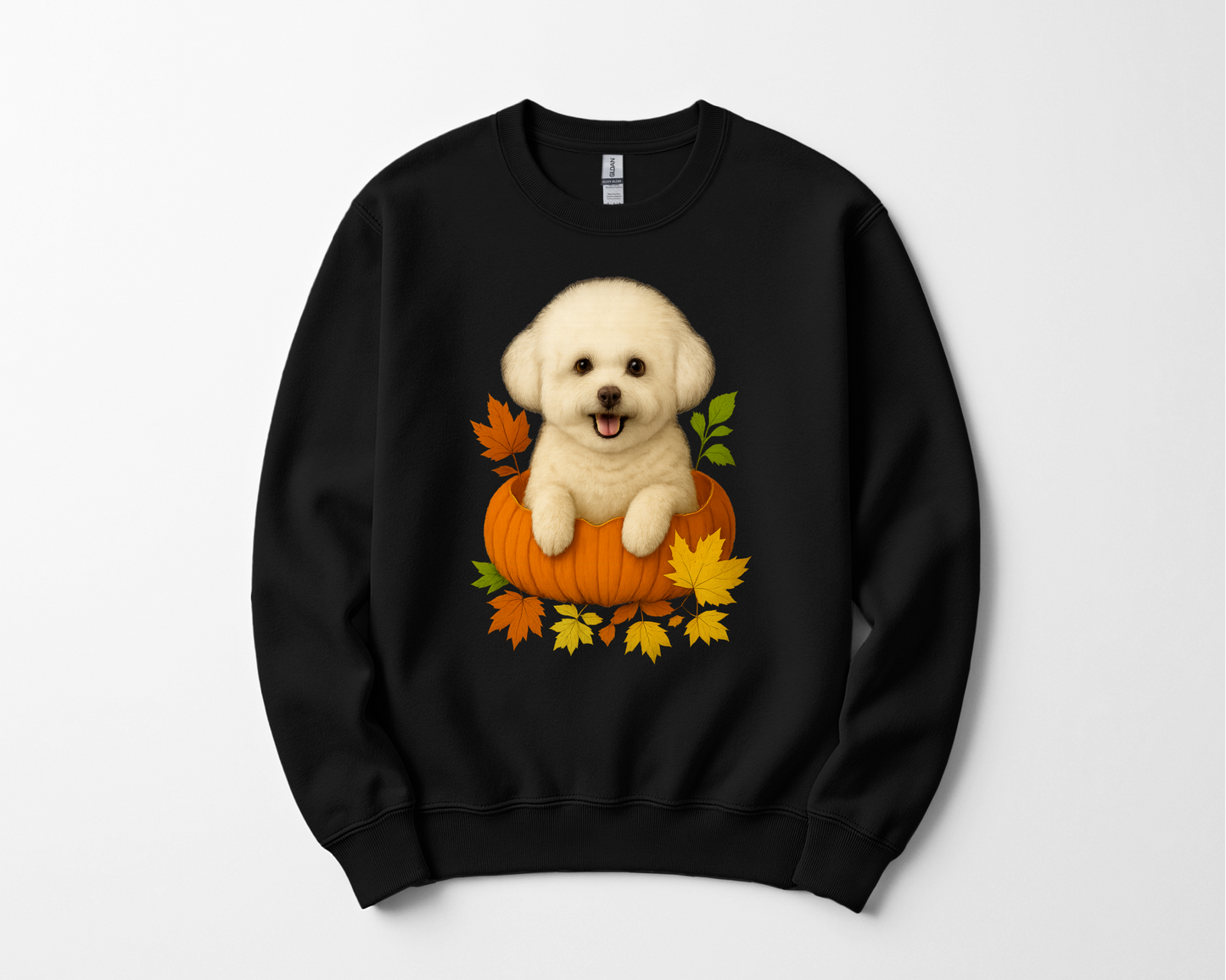 Bichon Frise Pumpkin Shirt