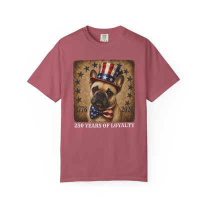 French Bulldog 250 Years of Loyalty Shirt