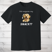 Load image into Gallery viewer, Did Someone Say Snack?? Funny Labrador Retriever Sweatshirt (Black, Yellow, or Chocolate Lab)

