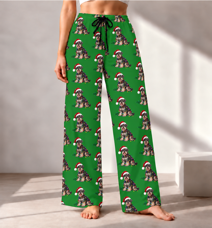 Miniature Schnauzer Christmas Pajama Pants