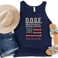 Load image into Gallery viewer, Personalized DOGE Dog Shirt Dogs Officially Governing Everything Tee
