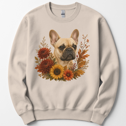 French Bulldog Autumn Floral Sweatshirt