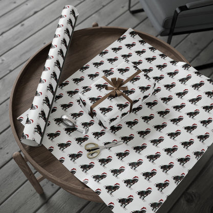 Cane Corso Christmas Lights Wrapping Paper
