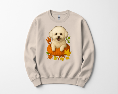 Bichon Frise Pumpkin Shirt