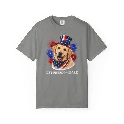 Yellow Lab Patriotic Shirt