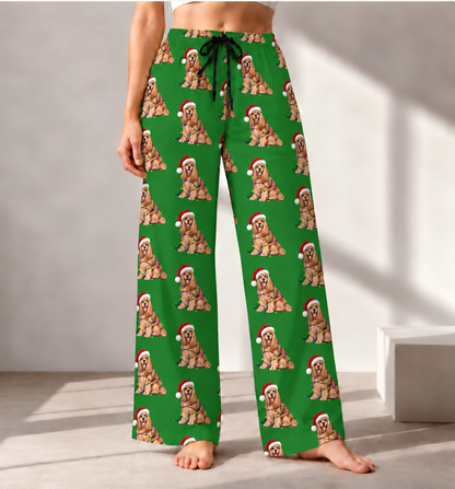 Cocker Spaniel Christmas Pajama Pants