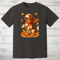 Load image into Gallery viewer, Springer Spaniel Fall Sweatshirt, Cozy Autumn Dog Sweatshirt, Dog Lover Fall Apparel, Cute Dog Autumn Outfit, Fall Dog Shirt
