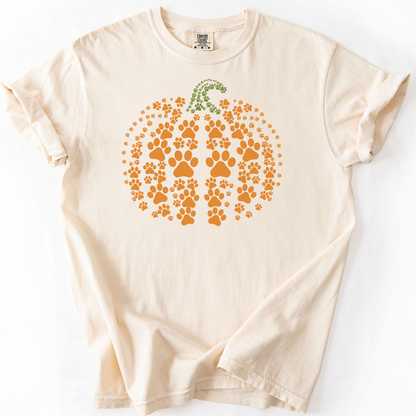 Paw Print Pumpkin Shirt