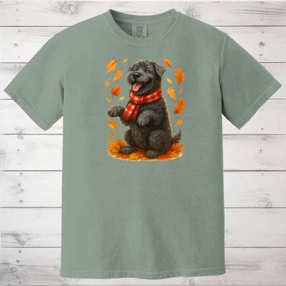 Kerry Blue Terrier Shirt, Autumn Dog Sweatshirt, Pet Lover Gift, Cozy Canine Apparel, Fall Clothing for Dog Moms