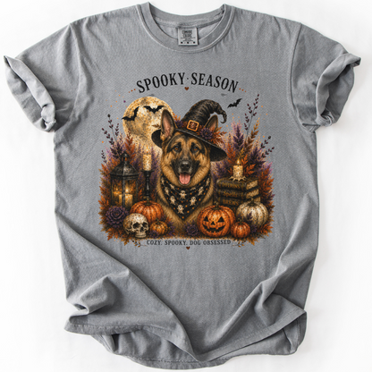 German Shepherd Spooky Season Dog Mom Halloween Shirt