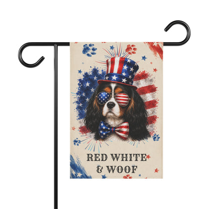 Patriotic Tri Color Cavalier Garden Flag