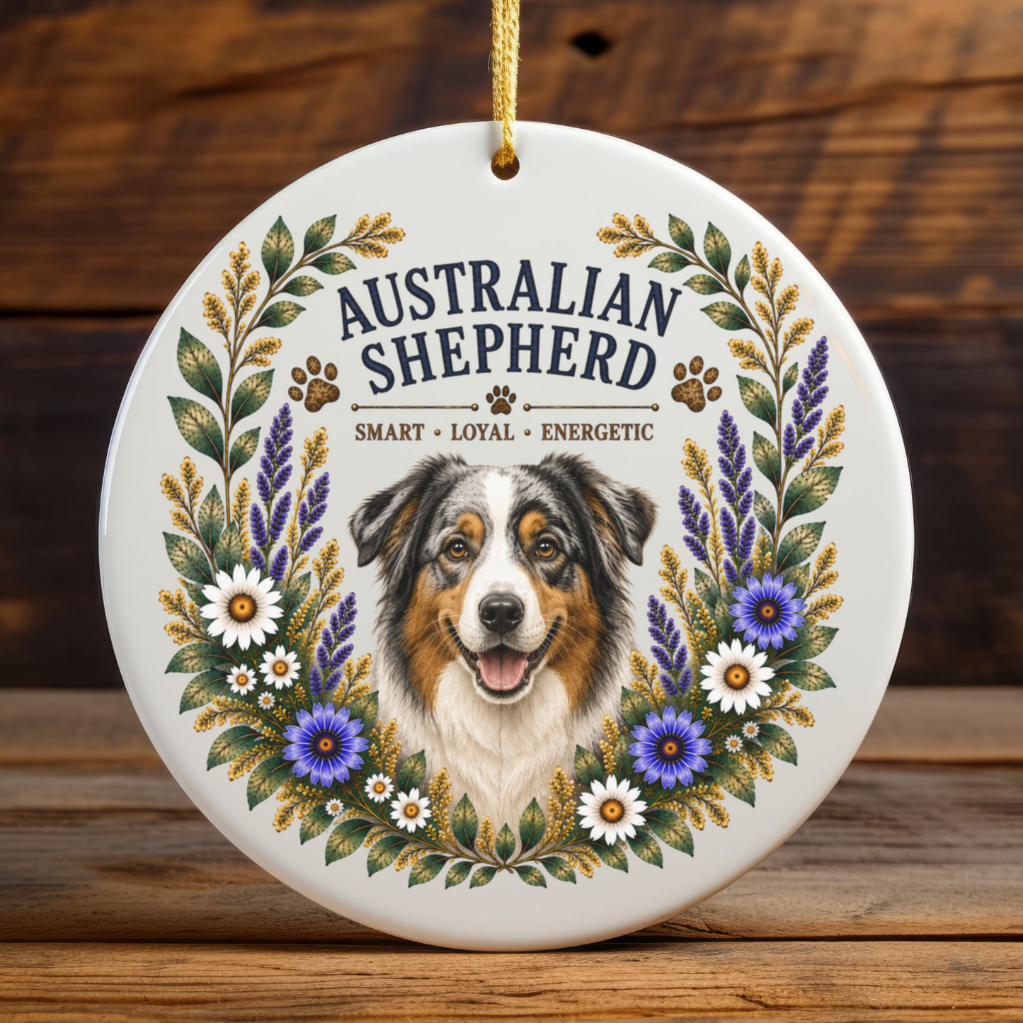 Australian Shepherd Ornament
