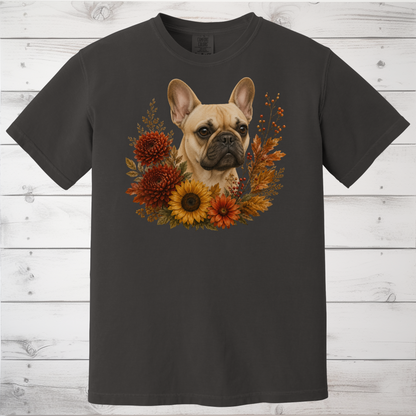 French Bulldog Autumn Floral Shirt