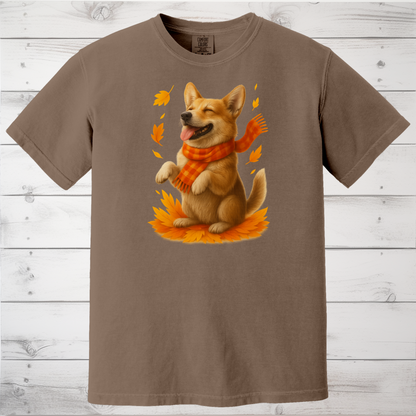 Corgi Autumn Sweatshirt, Dog Lover Fall Apparel, Cozy Pet Sweater, Cute Corgi Shirt Gift, Autumn Dog Fashion