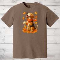 Load image into Gallery viewer, Beagle Autumn Shirt, Cozy Dog Sweatshirt, Fall Beagle Lover Gift, Cute Dog Apparel, Autumn Leaves T-shirt, Pet Lover Clothing
