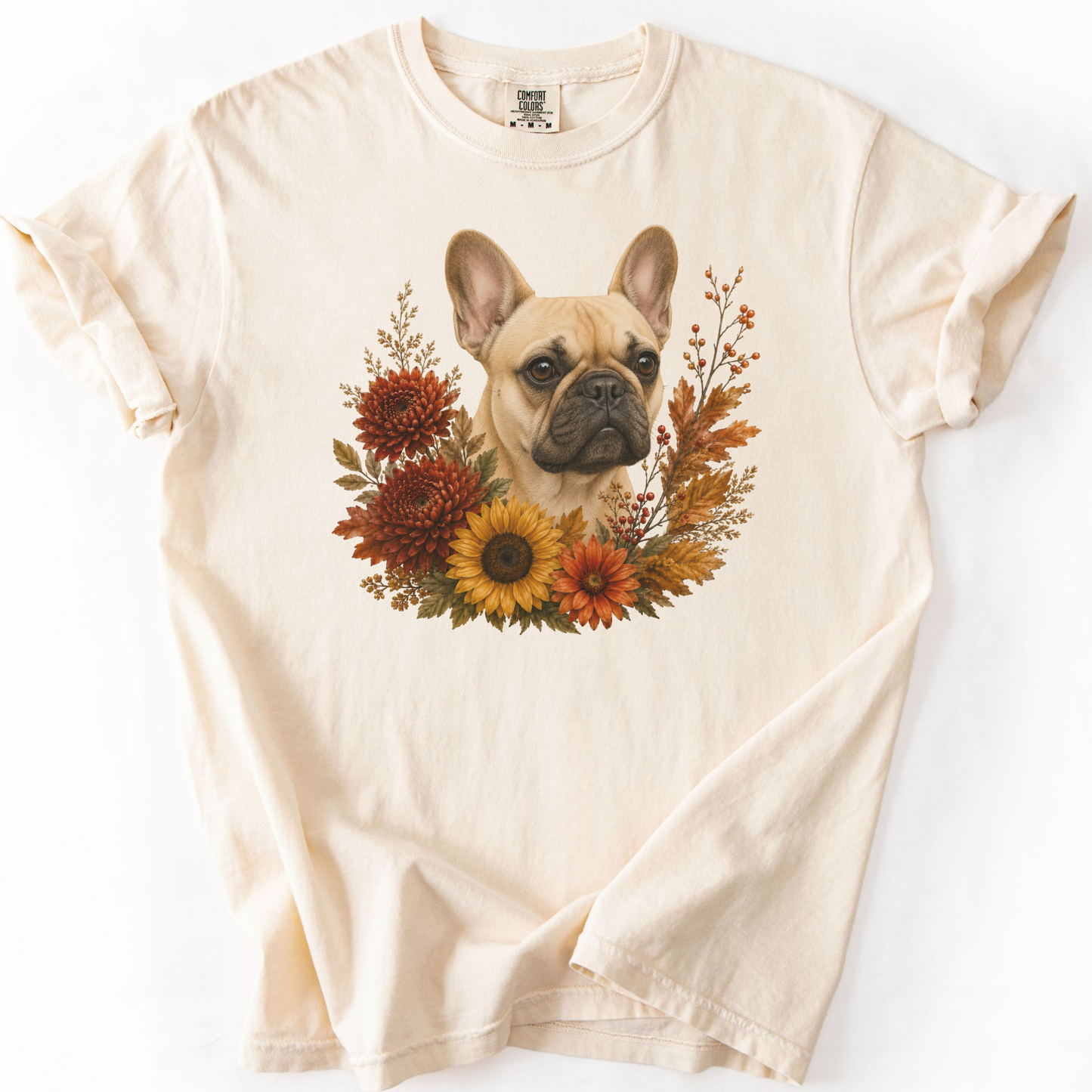 French Bulldog Autumn Floral Shirt